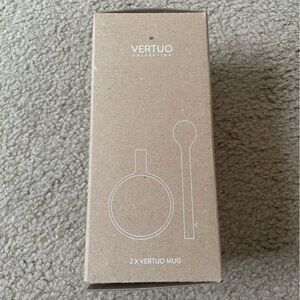 Nespresso Vertuo Coffee Mugs with Spoons, Small